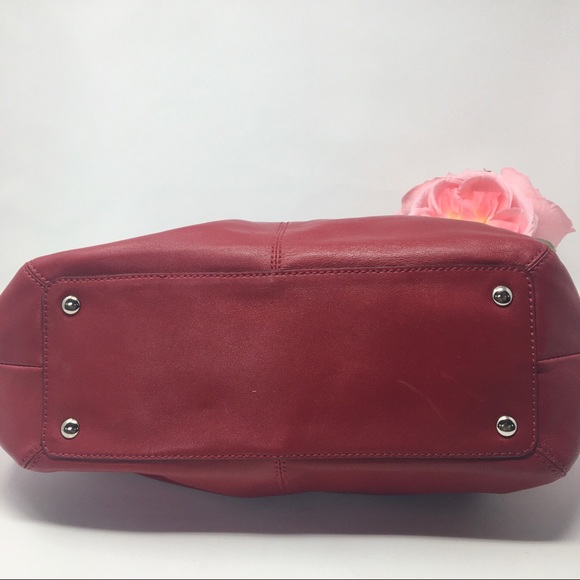 Coach Bag Soho Red Leather Satchel - Picture 7 of 8